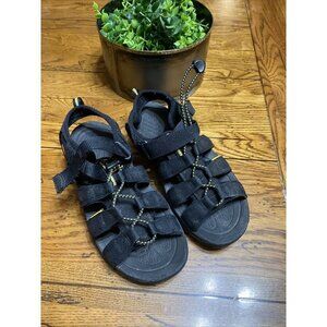 Keen Damaya Lattice Sz US5 M EU 33.5 Women's Bungee Lock Open Toe Sport Sandals